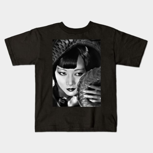 Anna May Snake Kids T-Shirt by SILENT SIRENS